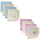 Hudson Baby Touched by Nature Washcloths 4pk